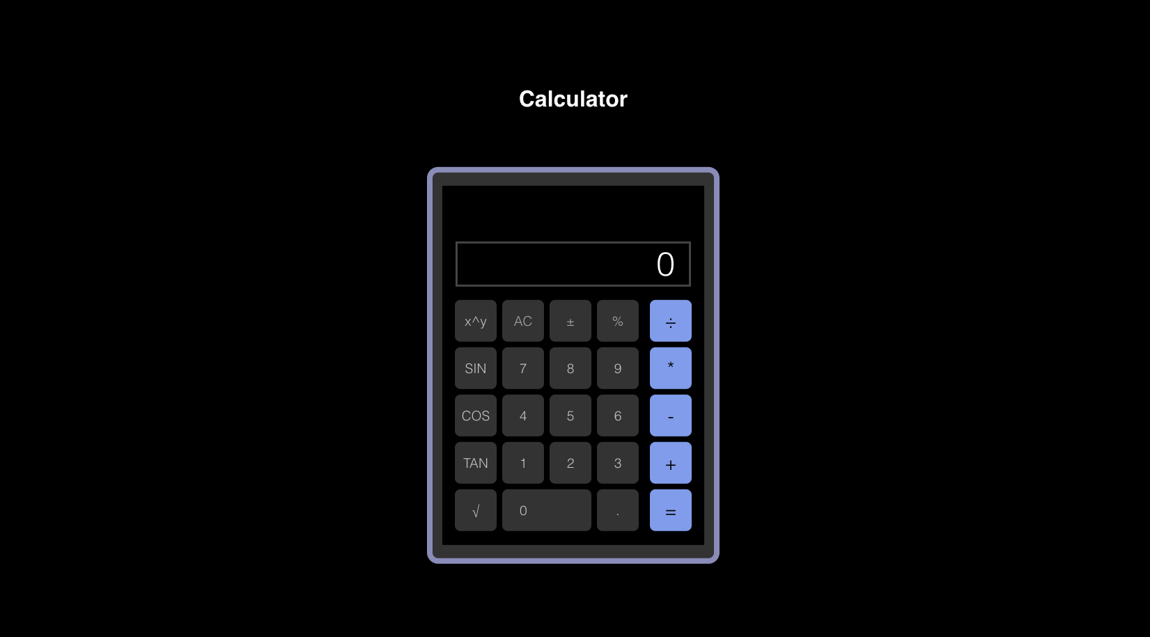 GitHub - yy3058/react-calculator
