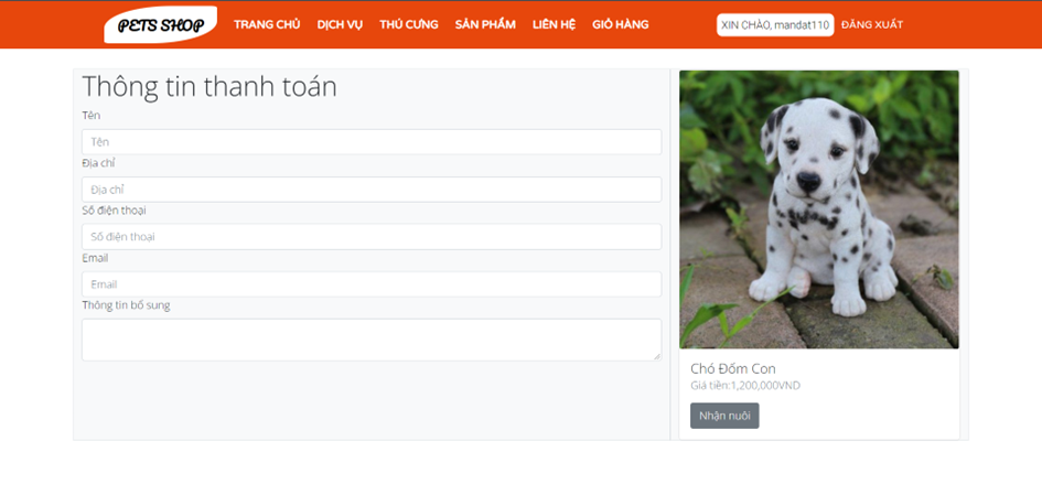 GitHub - ngdanhtrung/petshop-farmstack