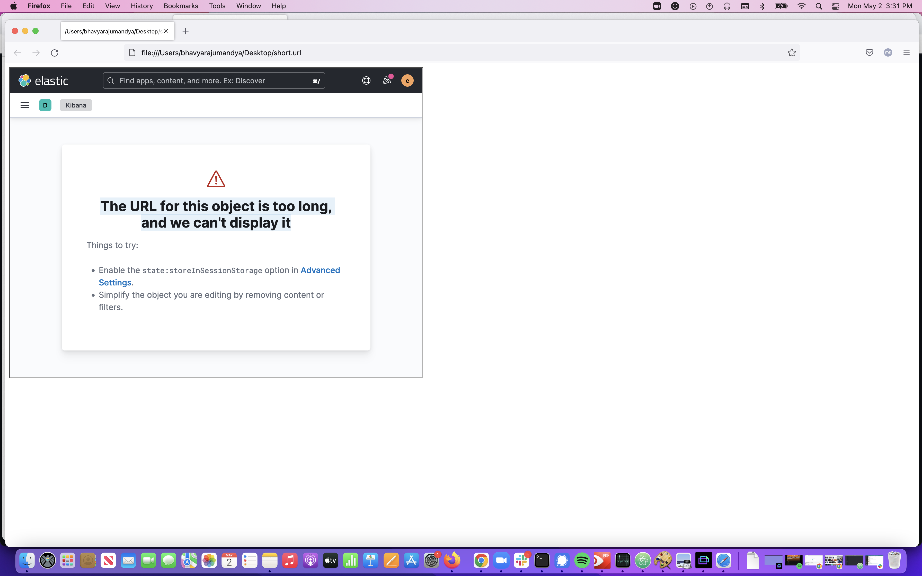 Short URL for embed code ->copy iFrame is broken if user has dashboard ...