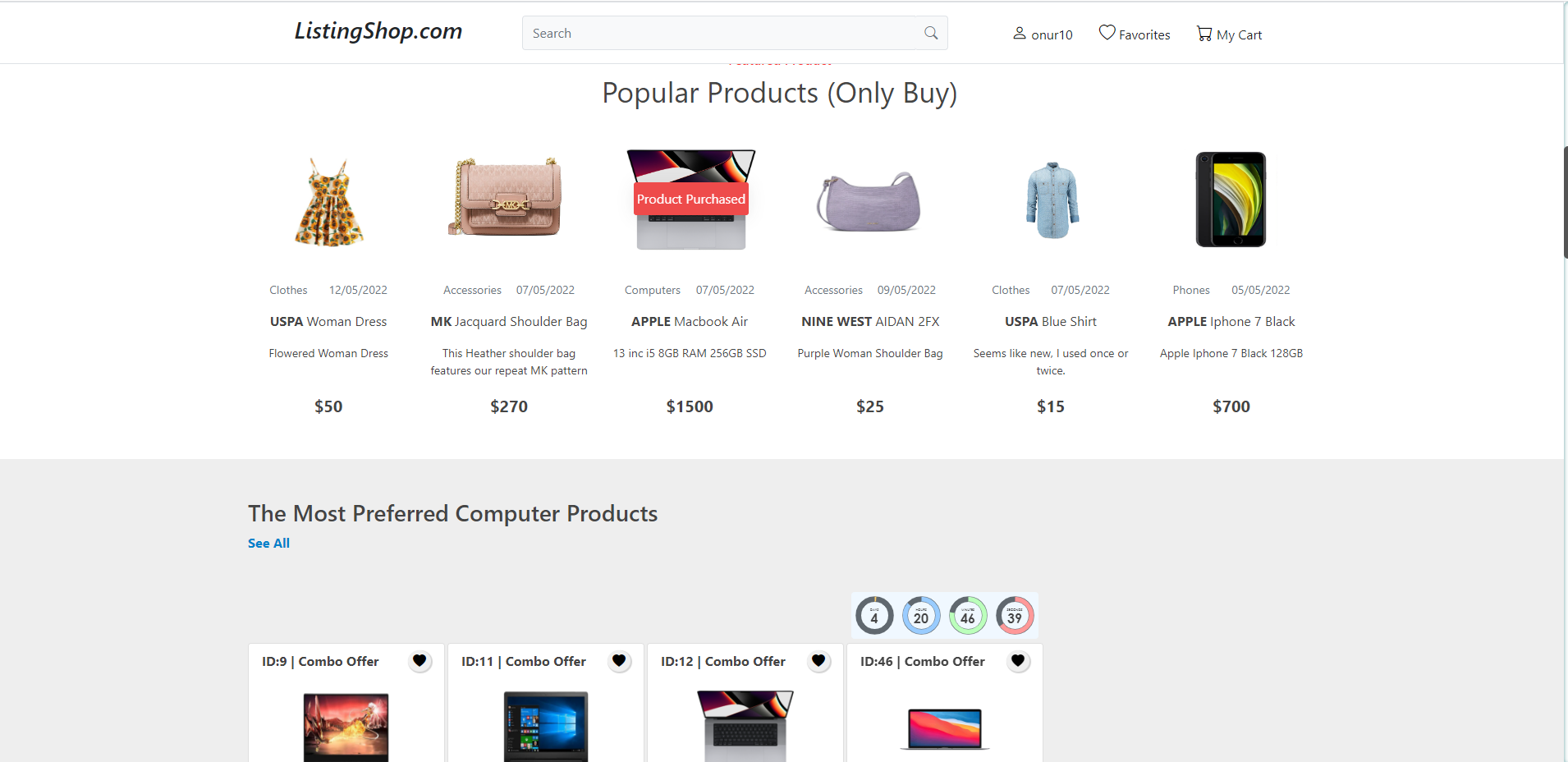 GitHub - onlinEngineer/PHP-Ecommerce-Website: An example of a small e ...