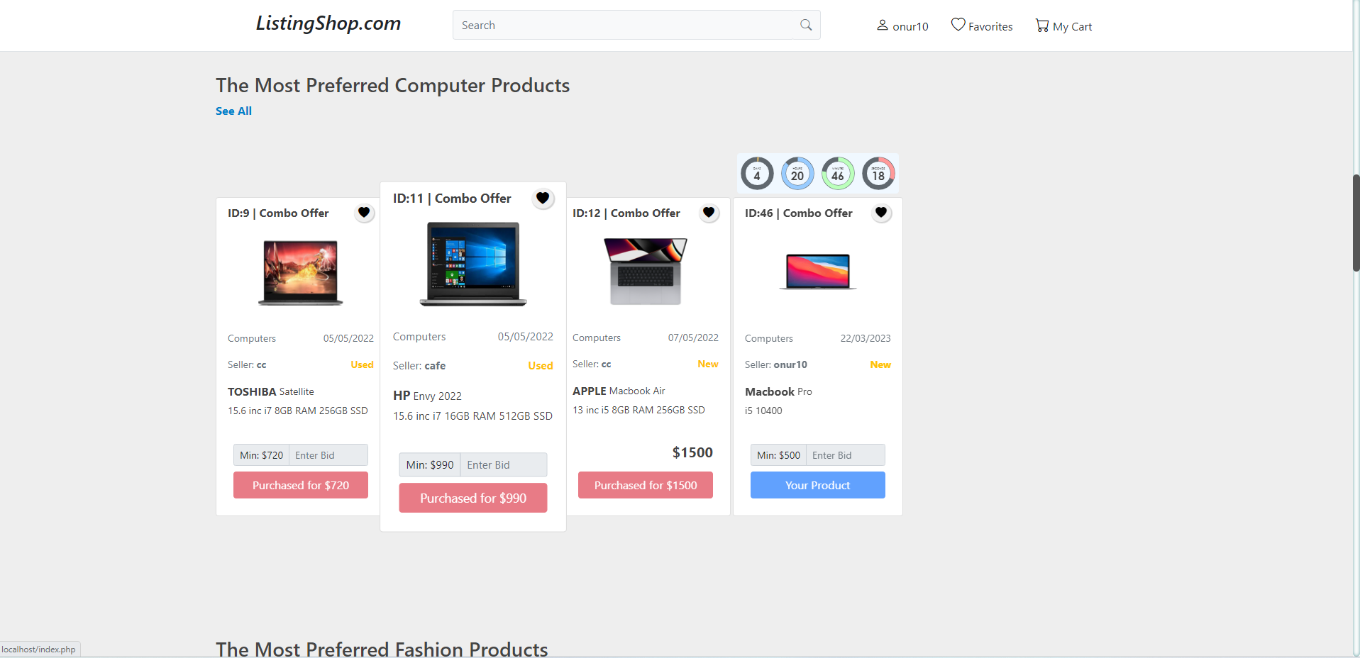GitHub - onlinEngineer/PHP-Ecommerce-Website: An example of a small e ...