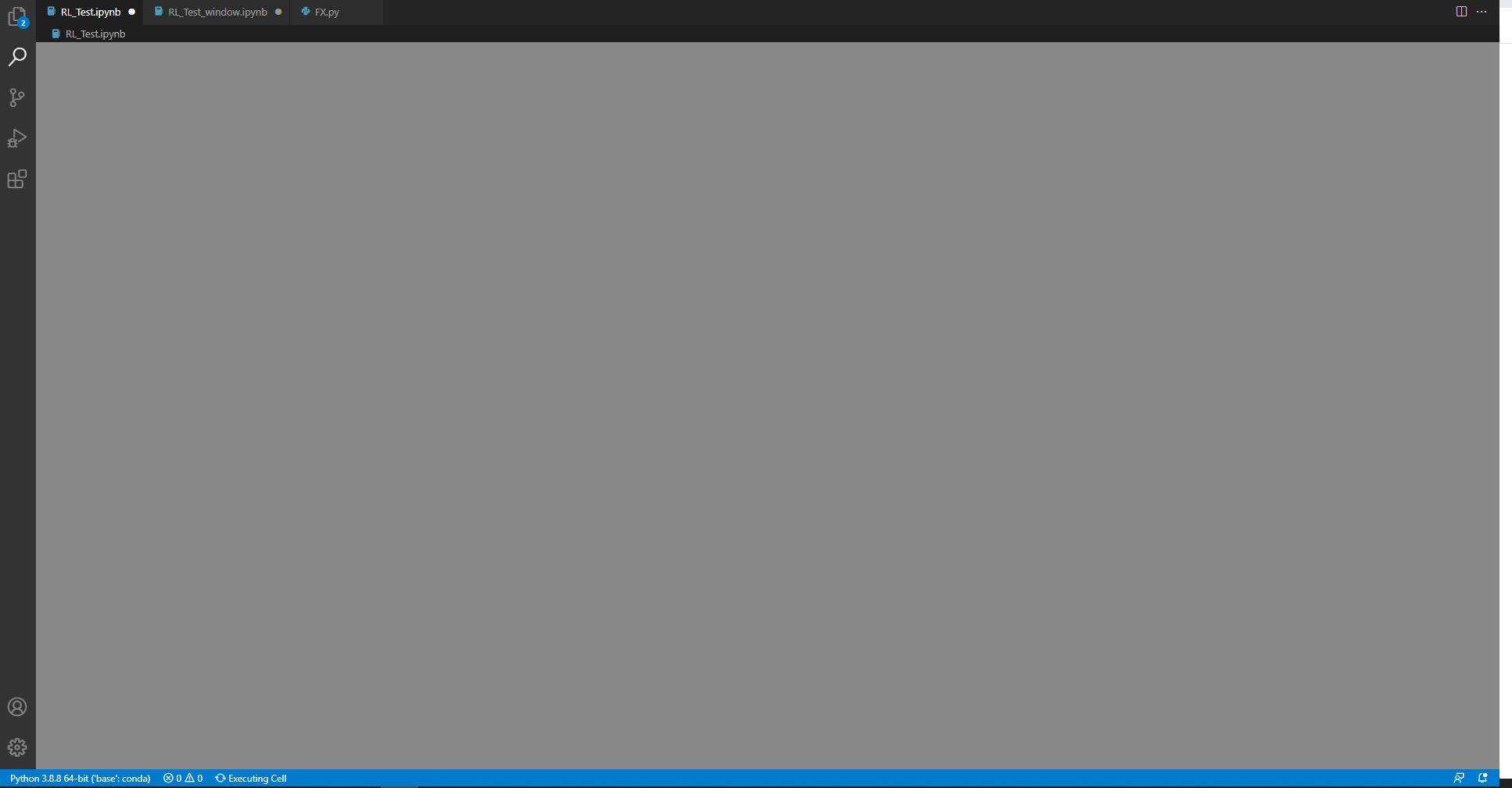 Gray screen · Issue #6339 · microsoft/vscode-jupyter · GitHub