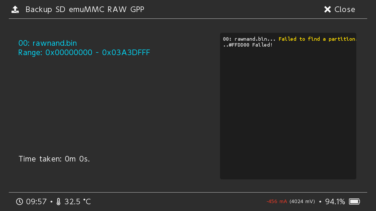 Failure to backup BOOT0 & BOOT1 · Issue #574 · CTCaer/hekate · GitHub