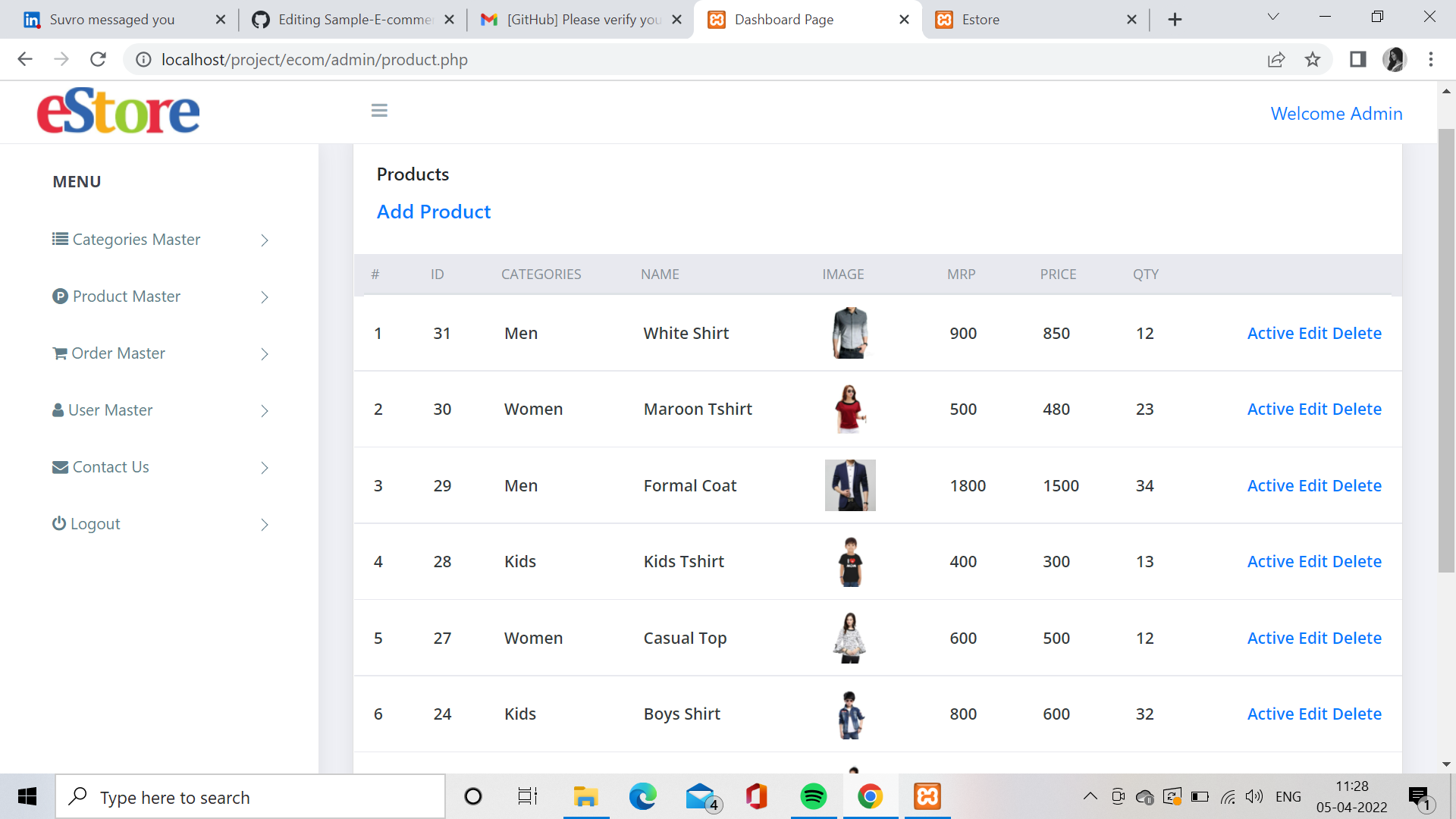 GitHub - SubhaDas2001/Sample-E-commerce-website