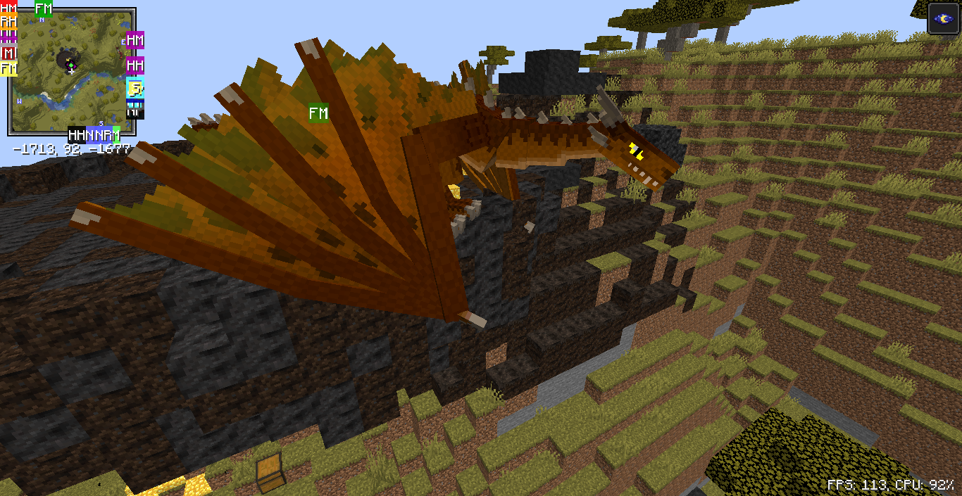 Lightning Dragons only spawn at badlands [MC 1.16.5; I/F 2.1.6] · Issue