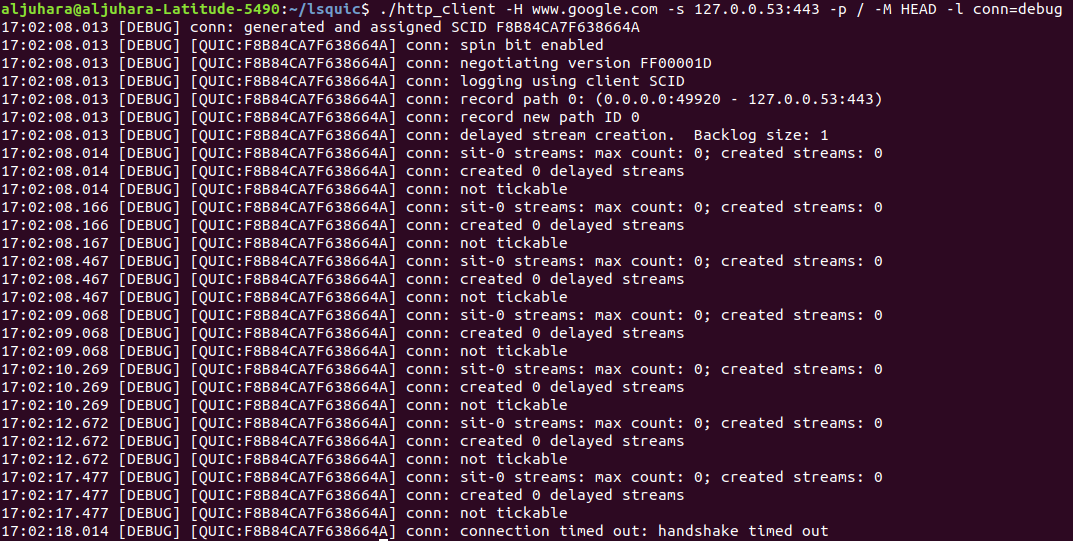 How I can make a connection from client · Issue #155 · litespeedtech ...