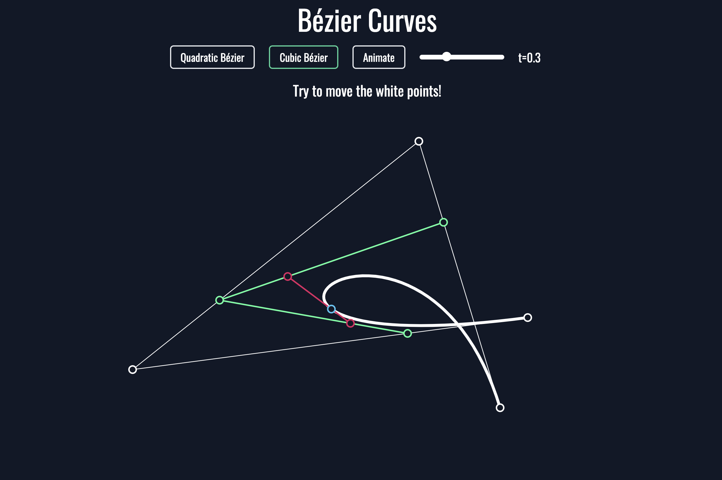 GitHub - JonasHendel/beziercurves