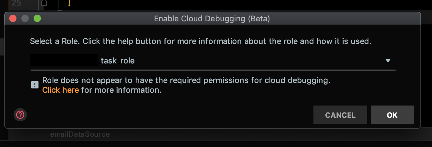 Unclear What Aws Role Permissions I Need For Aws Cloud Debugging With Webstorm Plugin Issue 1461 Aws Aws Toolkit Jetbrains Github