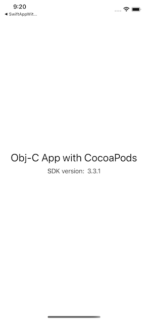 Obj-C with CocoaPods
