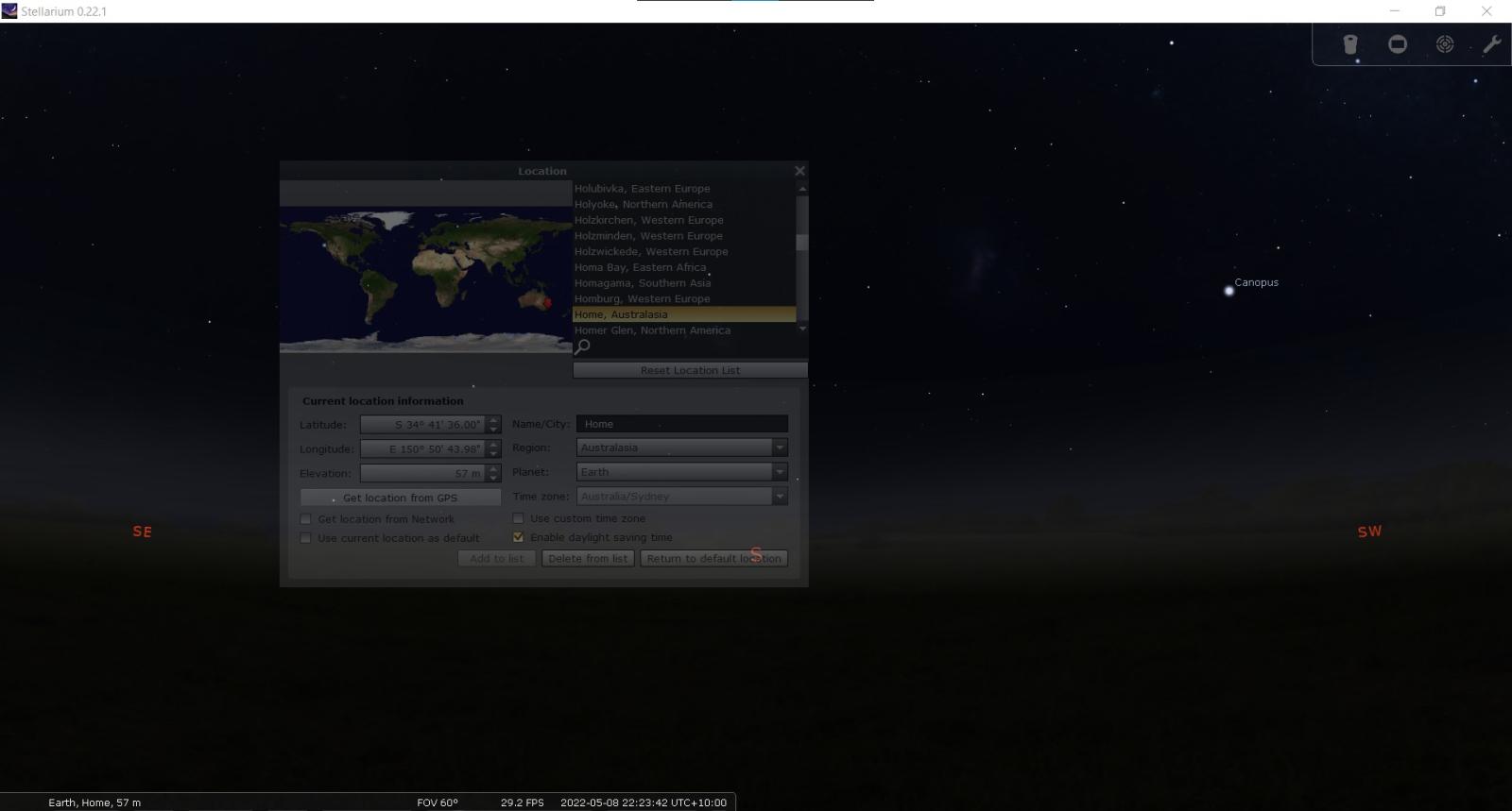 Telescope reticle position problem · Stellarium stellarium · Discussion ...