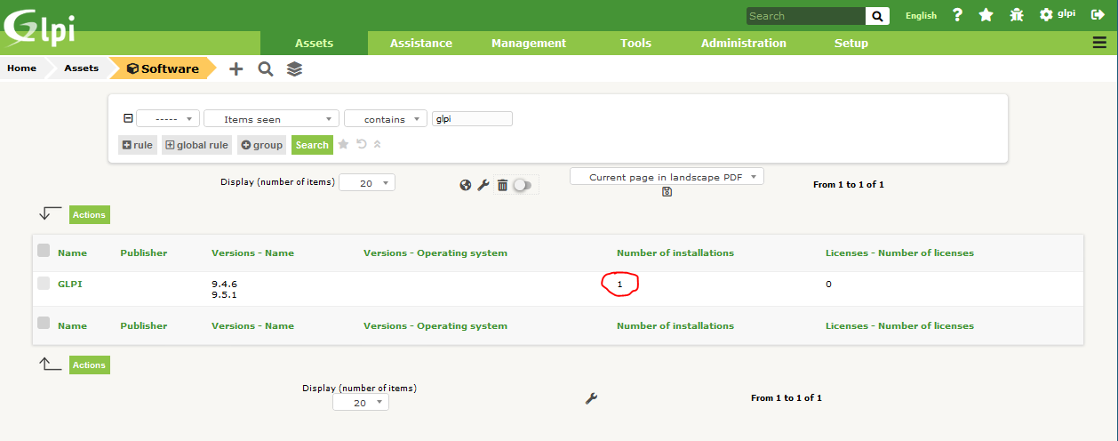 [9.5.1] links between Software and Computer randomly not shown · Issue ...