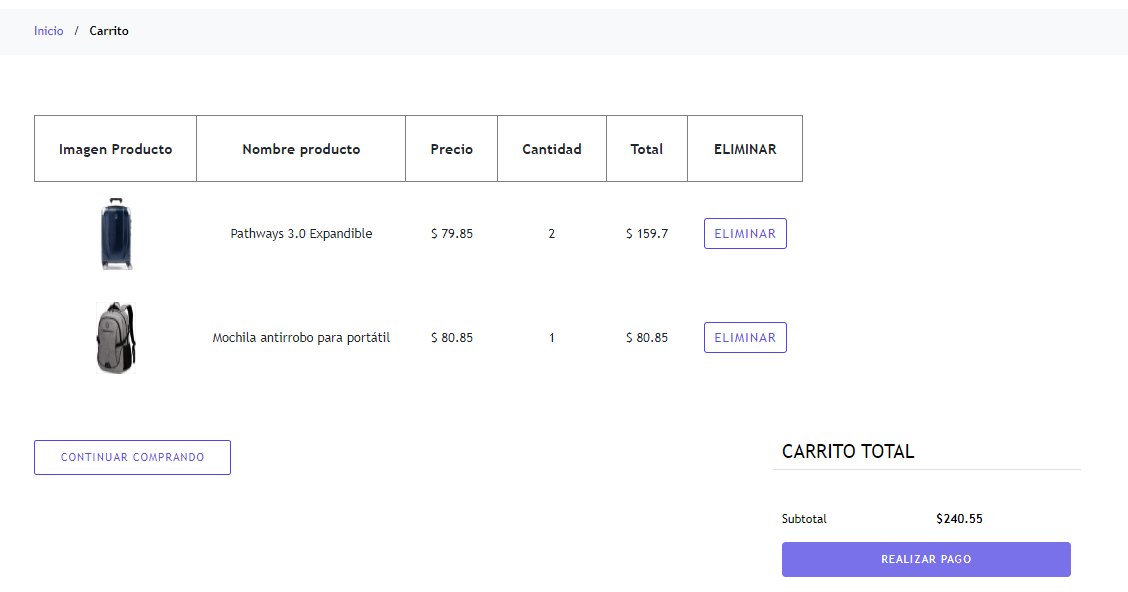 GitHub - KarlyPM/ecommerce-shop-bags: eCommerce Website using Java