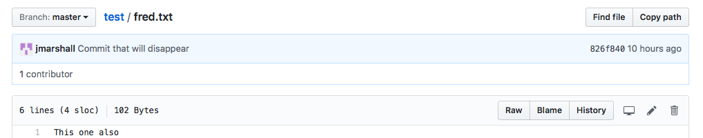 Web UI shows wrong commit after force-pushing · Issue #1007 · isaacs ...