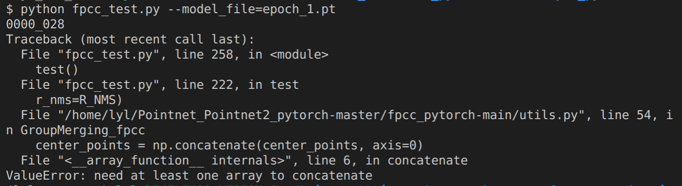 Error in running fpcc_test.py · Issue #2 · xyjbaal/fpcc_pytorch · GitHub