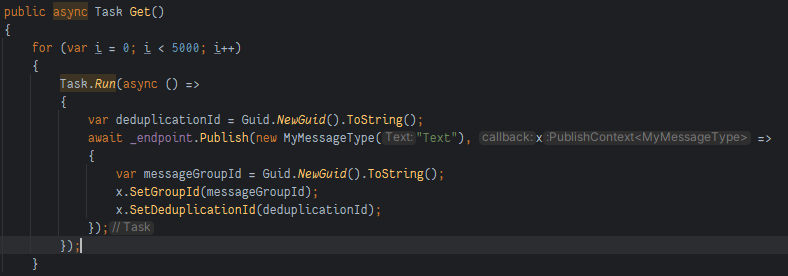 SQS FIFO queue has max of 10 in-flight messages regardless of settings ...