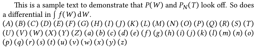 Bad left-side bearings of mathematical italic glyphs · Issue #252 ...