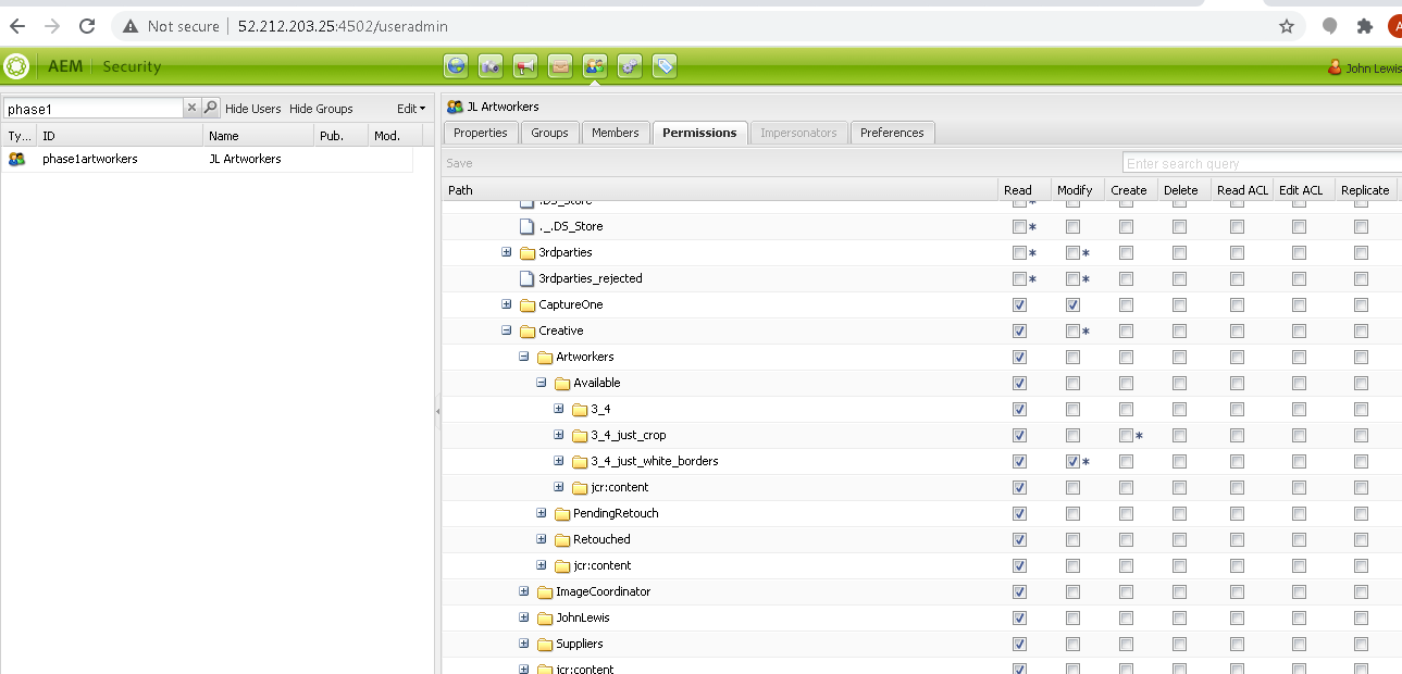 Unable to migrate User groups from one Environment to Other ?? Issue
