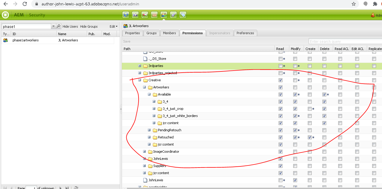 Unable to migrate User groups from one Environment to Other ?? Issue