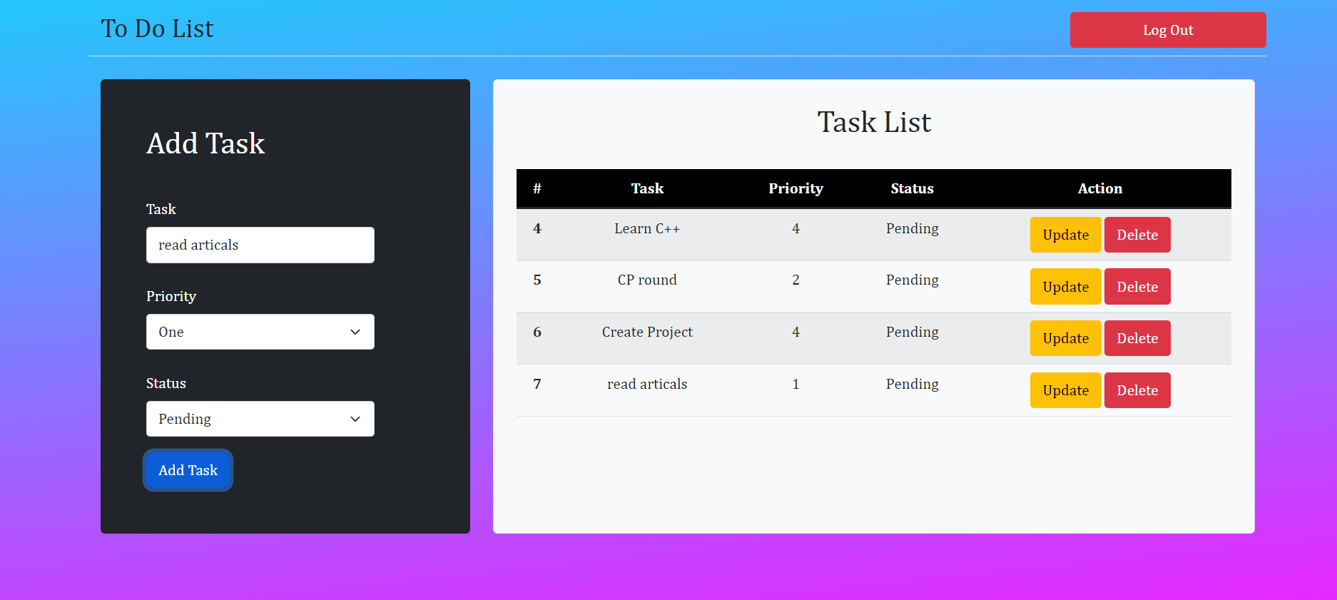 GitHub - parekh-sanket/MyToDoList: It is Multiuser ToDo app create with ...