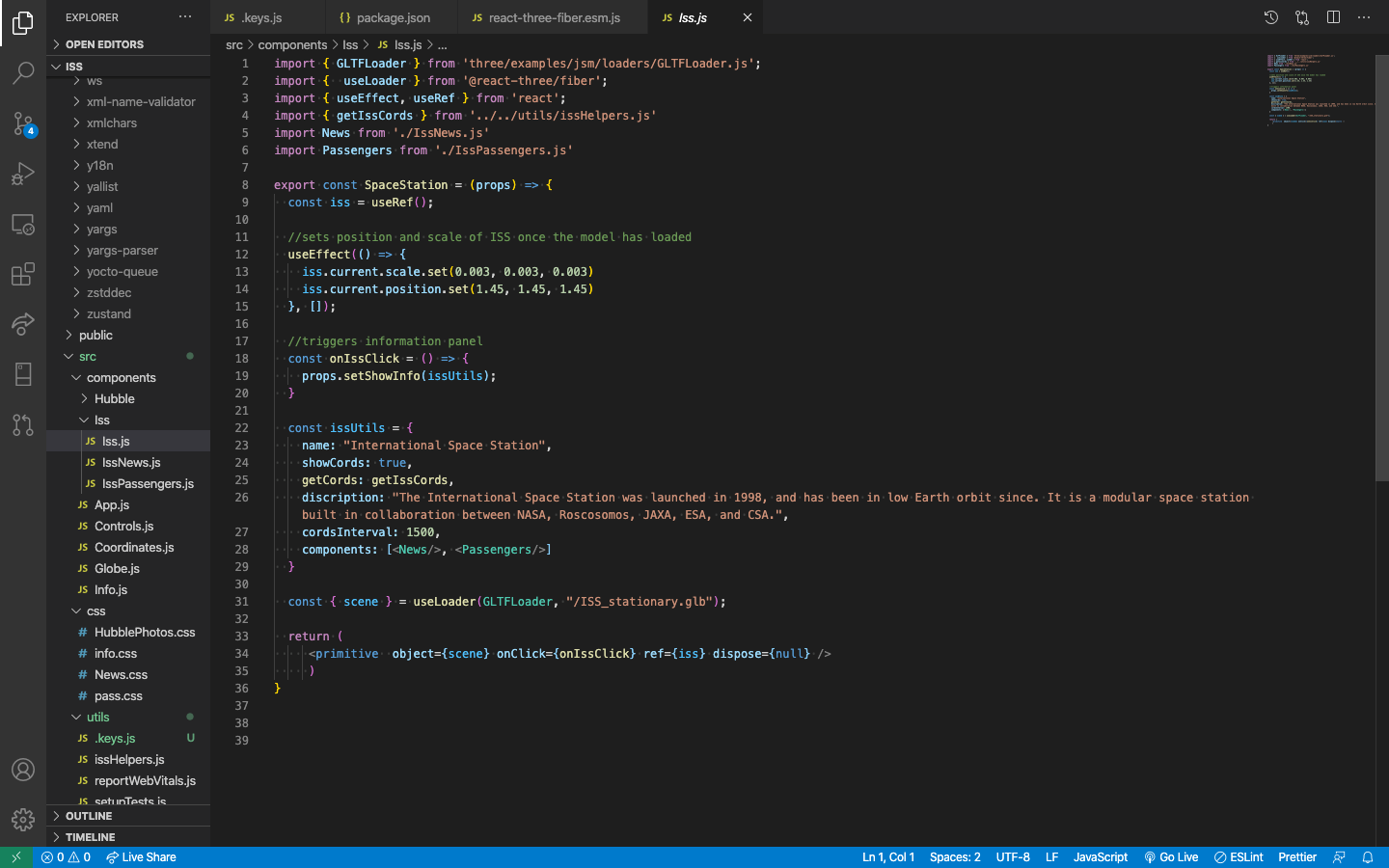 Unable to add onClick handler to object · Issue #1164 · pmndrs/react ...