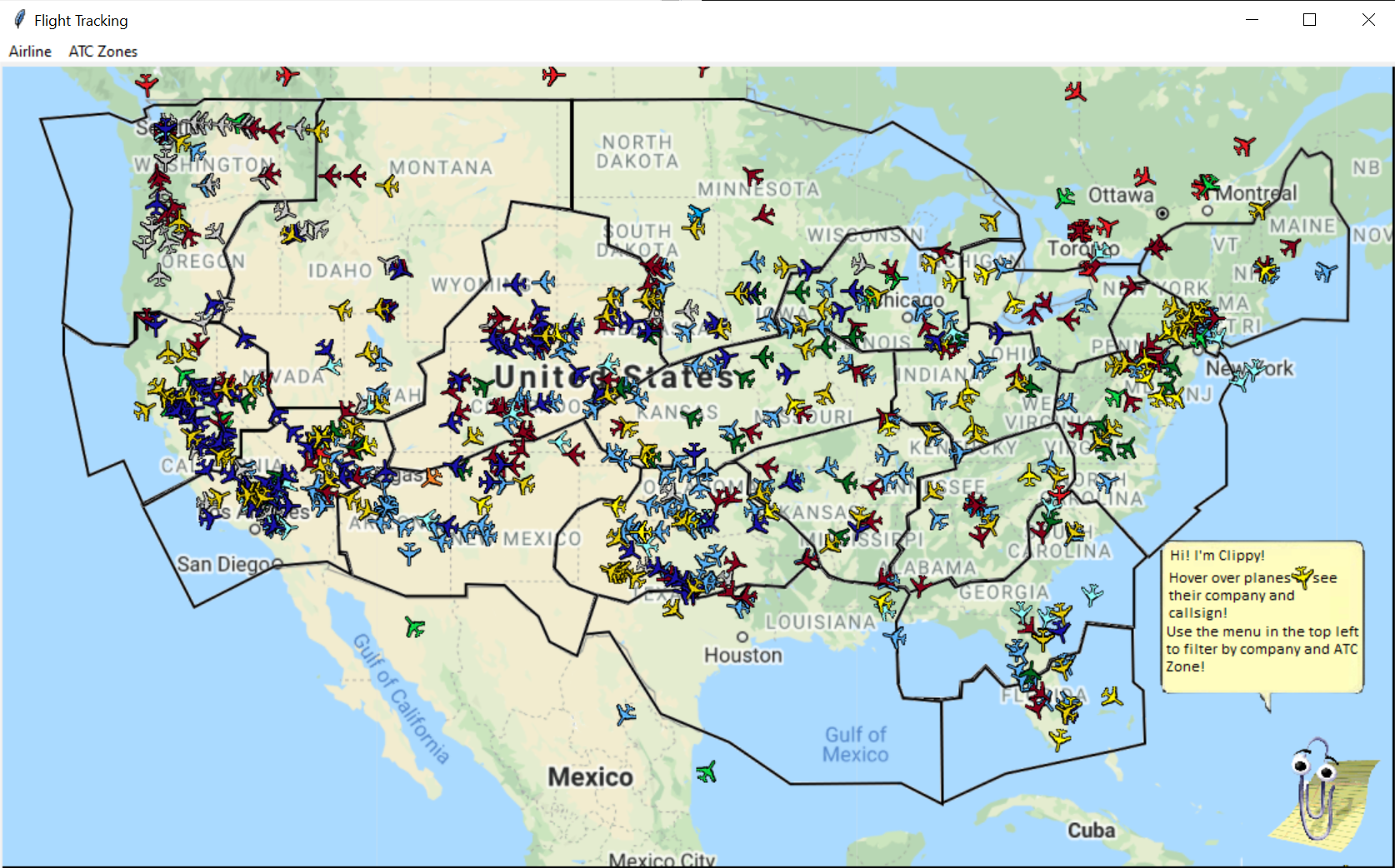 GitHub - ZackHagerty/FlightTrackingProject: This is Flight Tracking, a ...