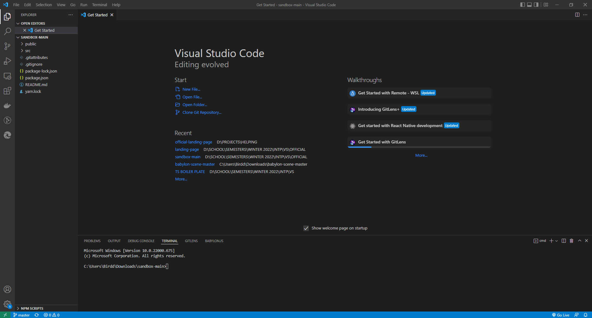 GitHub - CharlesBreton99/sandbox-main