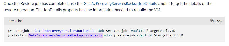Typo in one of the commands on the page - Get ...