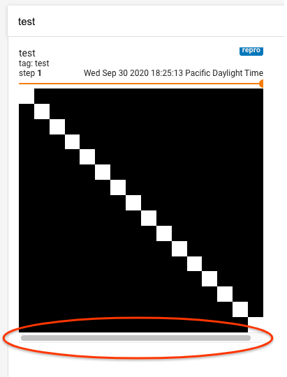 screenshot of scrollbar