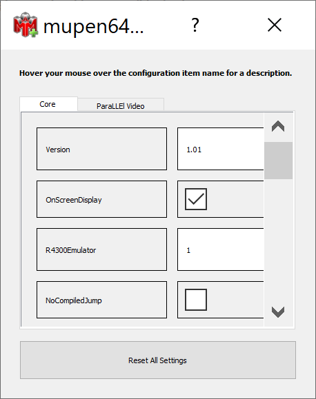 Settings do not scale · Issue #193 · simple64/simple64 · GitHub