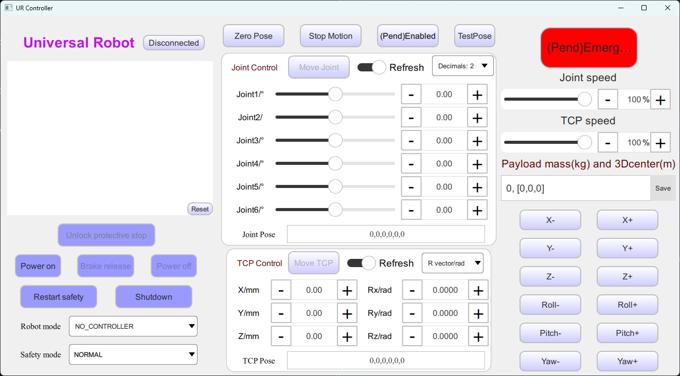Simulation not loading · Issue 1 · XuhengChai/UR5ControllerPythonSDK · GitHub