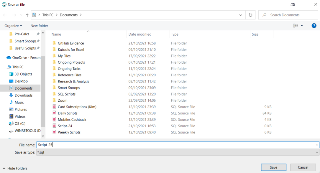 Sql Data Saved Format SQL files always revert to 'file' format when saved · Issue #14335 ...
