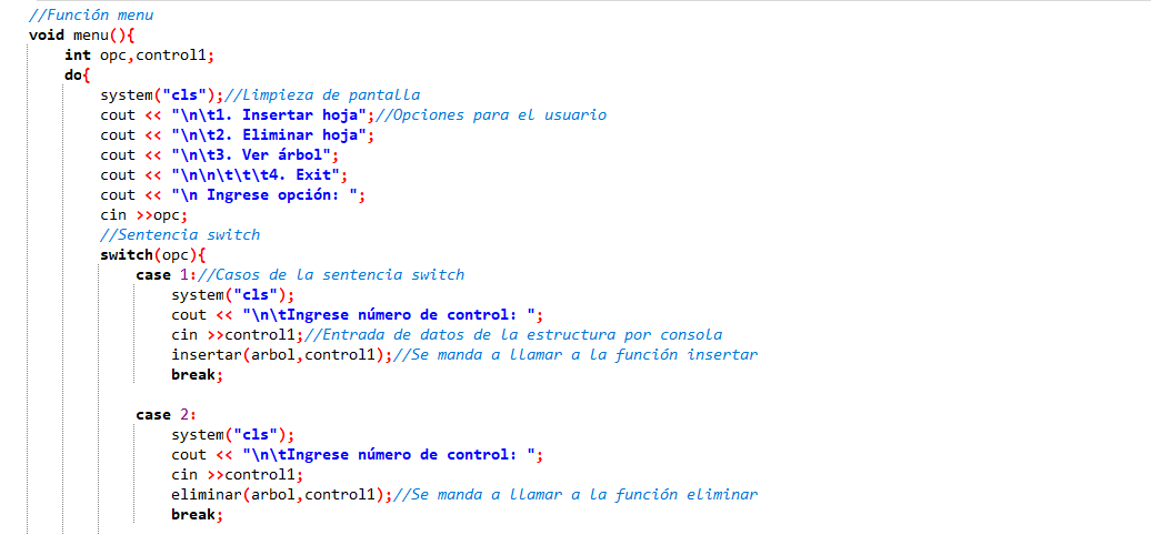 GitHub - TEAM-4-ITP/Arbol-Binario: Programa de consola utilizando la ...