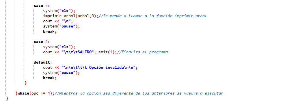 GitHub - TEAM-4-ITP/Arbol-Binario: Programa de consola utilizando la ...