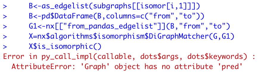 AttributeError: 'Graph' object has no attribute 'pred' · Issue #4645 ...