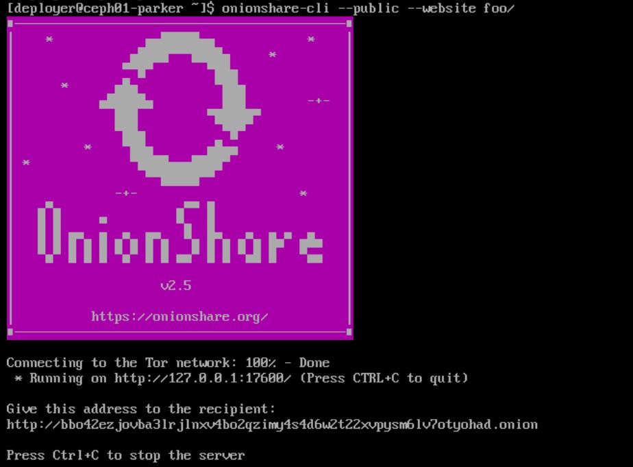 onionshare