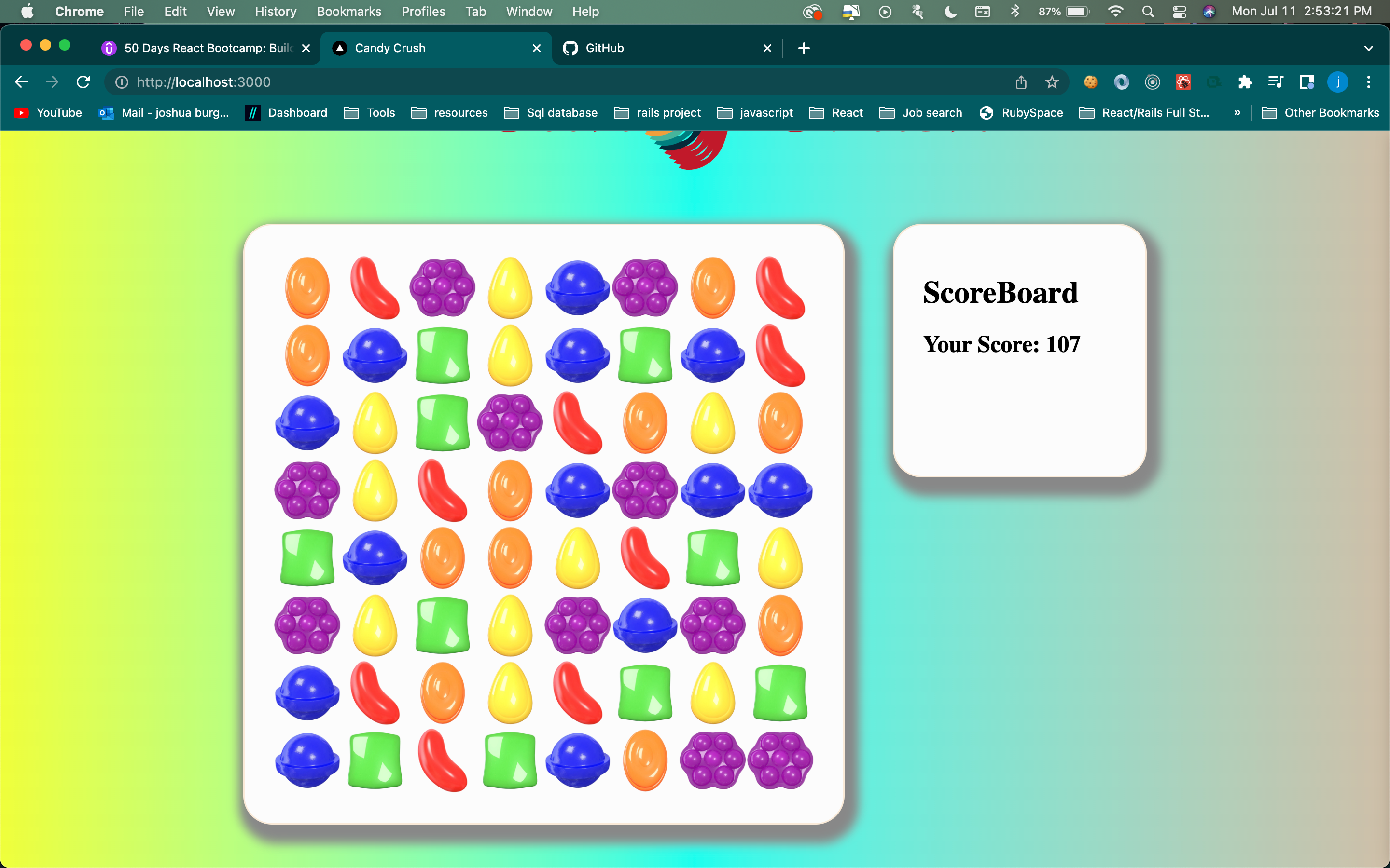GitHub - jburger69/Candy-Crush