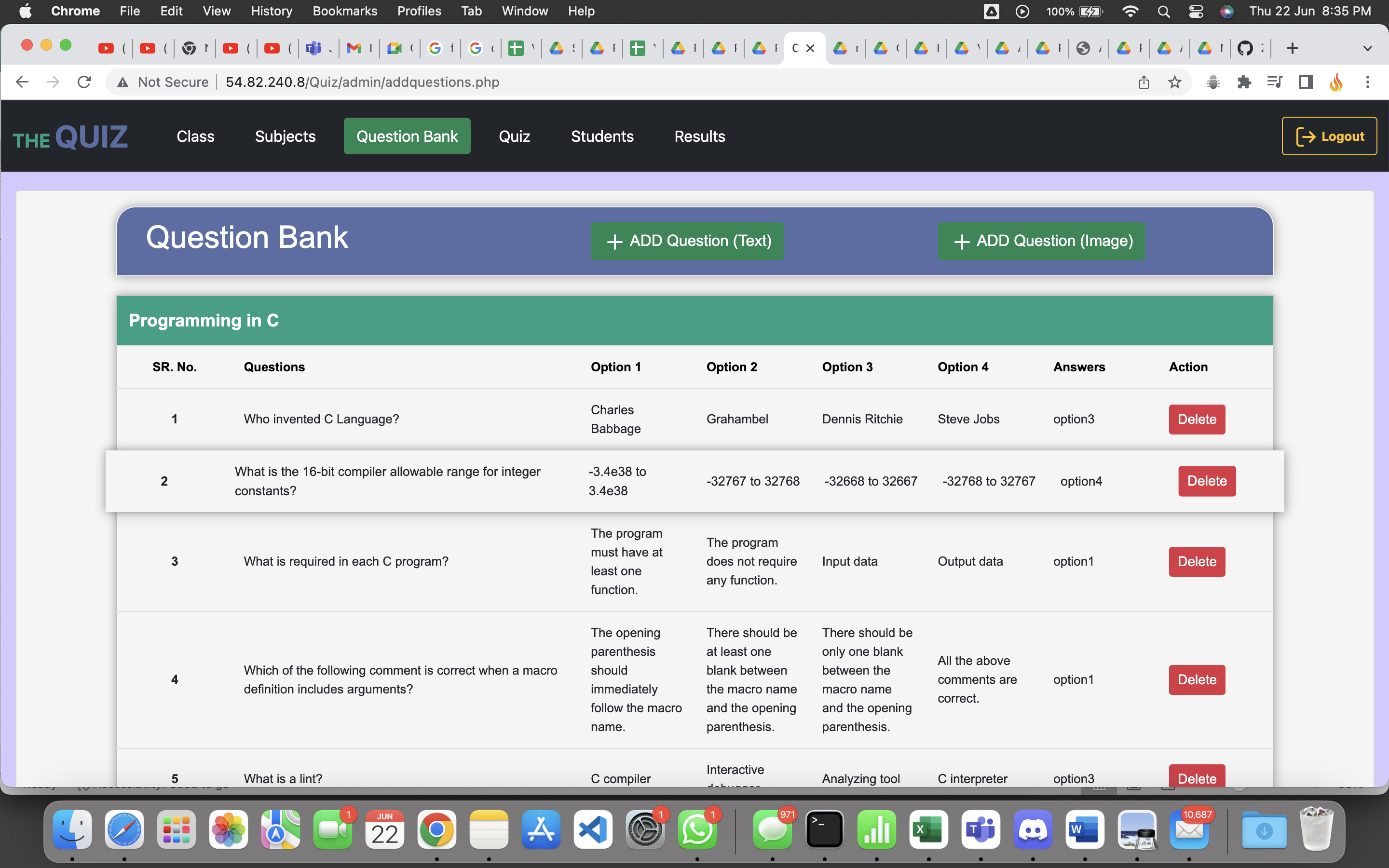 GitHub - RishabhSinha02/Quiz: This web app has two sides/login which is ...