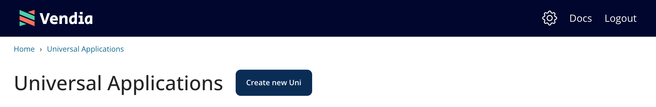 Create a Uni button