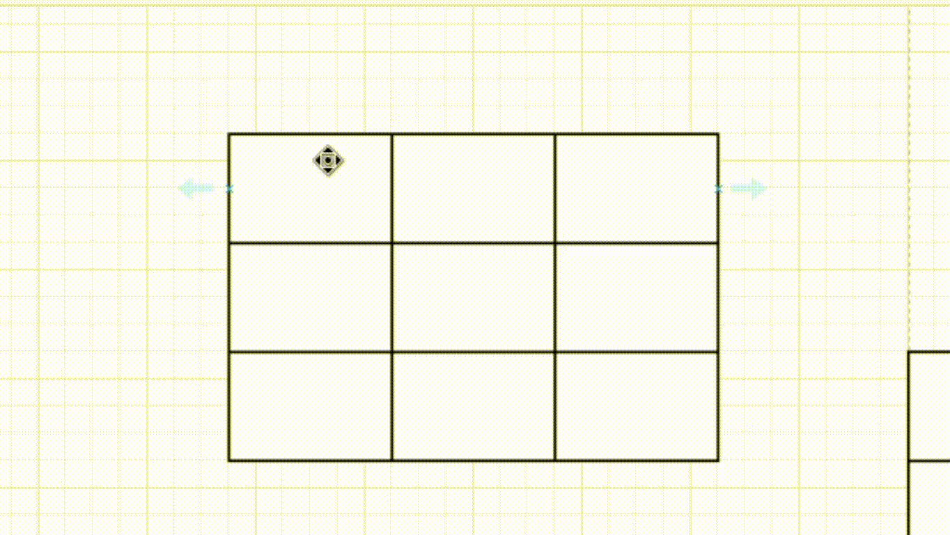Cell stretch on Left and top cells not working · Issue #2382 · jgraph ...