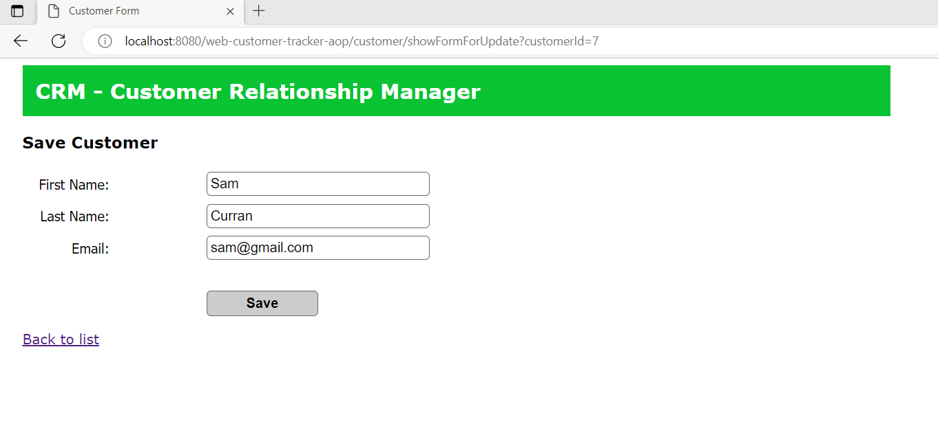 GitHub - NehaPatil104/Customer-Relationship-Manager-using-Spring-and ...