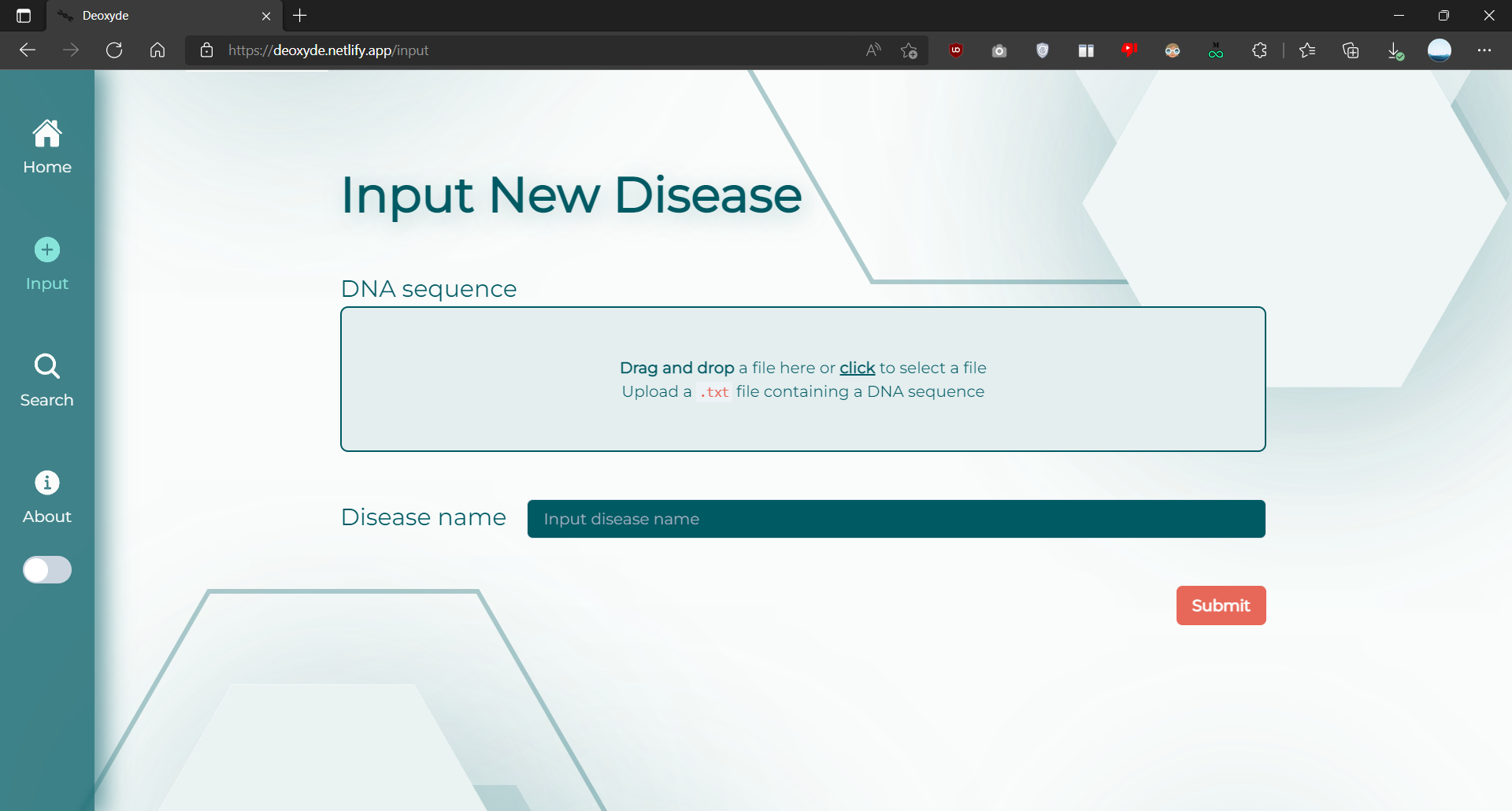 github - imvickykumar999 dna-data-analysis: https: ... GitHub - owencwijaya/Deoxyde-DNA-Checker: A full-stack website ...