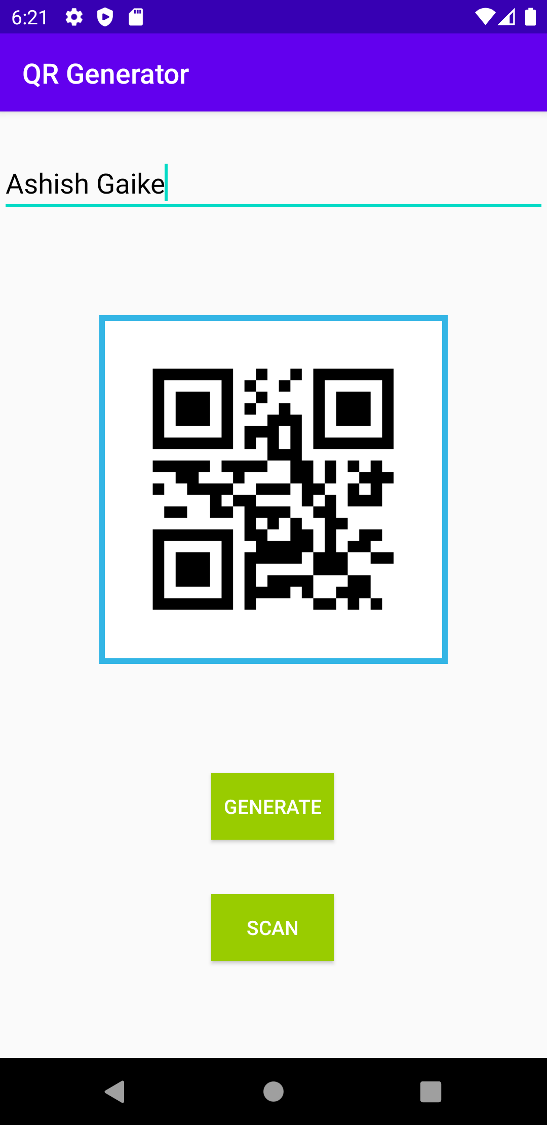 GitHub - ashishgaike/QR-Code-Generator-App