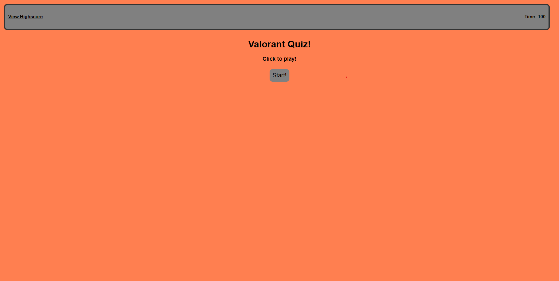 Code Quiz
