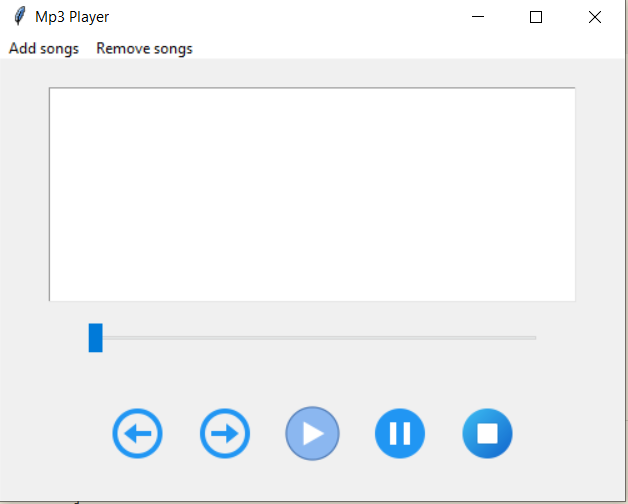 GitHub - Rochak69/Mp3-Player-with-Tkinter