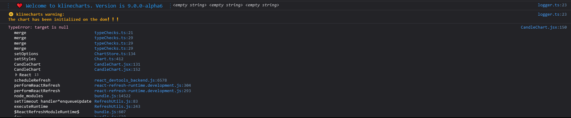 Need help to fix labels and values, v9 says they've been merged into ...