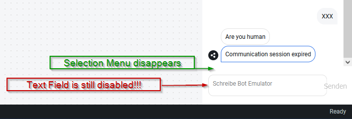 [BUG] Text field remains disabled, although Choice Skill Selection Menu ...