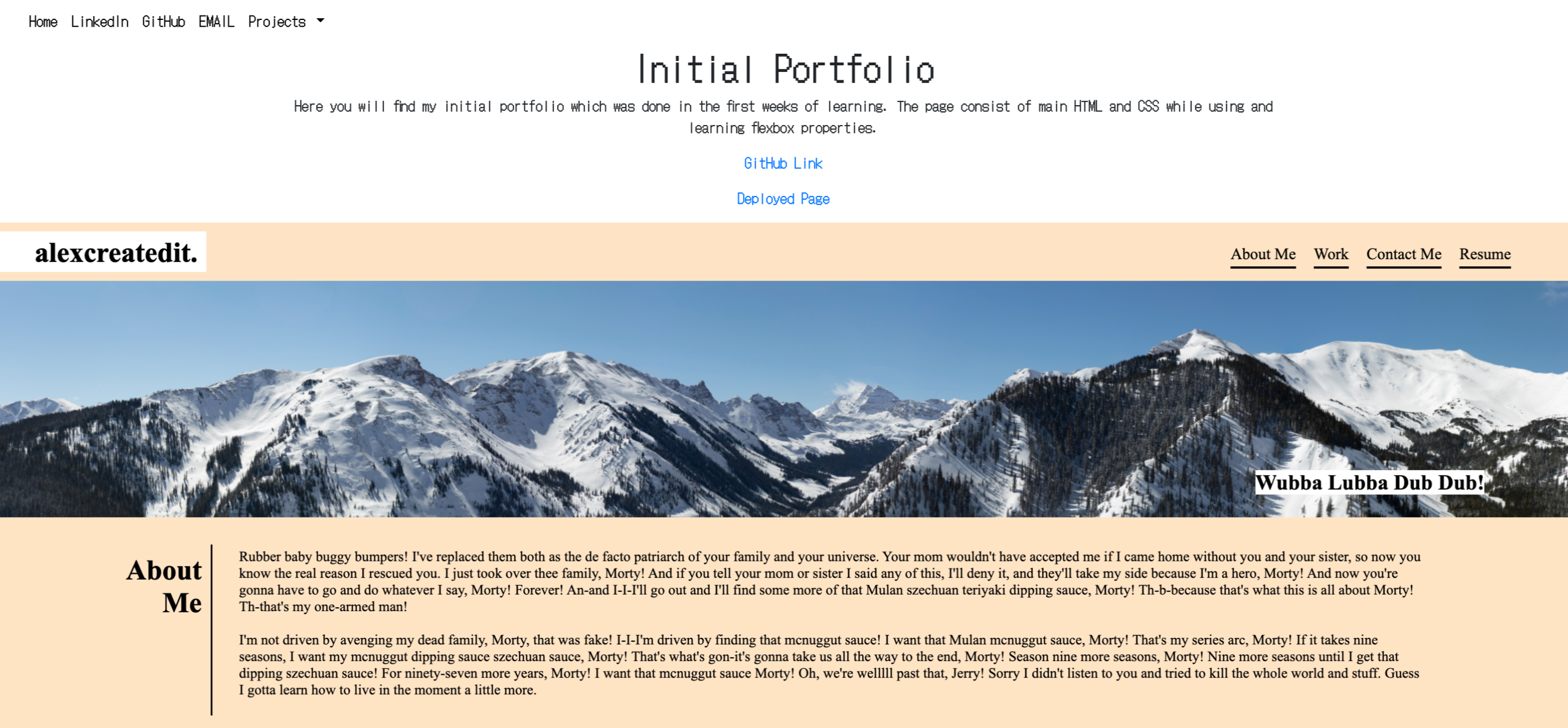 GitHub - alexcreatedit/Updated-Portfolio · GitHub
