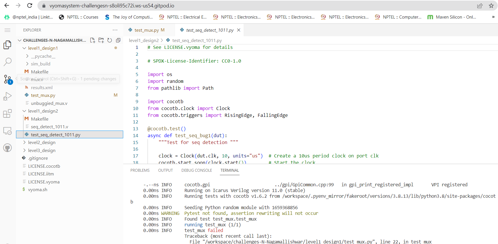 GitHub - vyomasystems-lab/challenges-N-Nagamallishwar: challenges-N ...