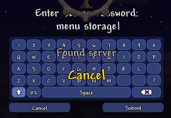 Controller navigation through multiplayer causes "menu storage" effect ...