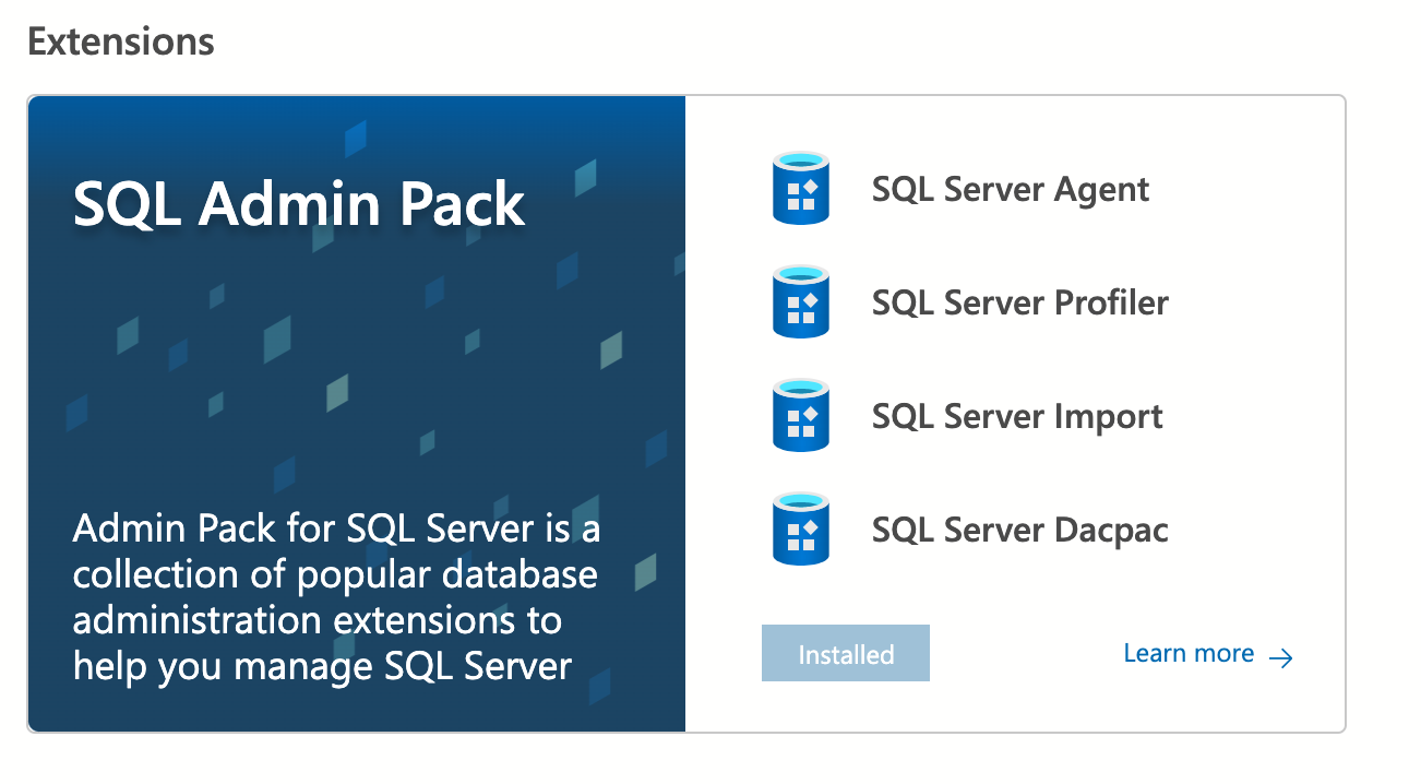 Welcome page shows incorrect icon for SQL Server Agent · Issue #13467 ...